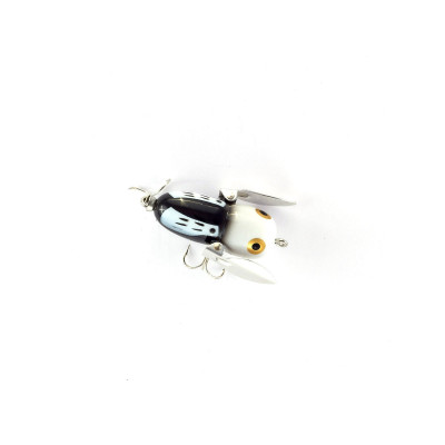 Ausverkauft: Heddon Tiny Crazy Crawler Black Hornet