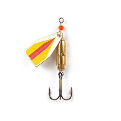 Jake's Lures Stream-A-Lure Goldback Yellow Red 5g