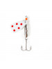 Jake's Lures Stream-A-Lure White Red Dots 5g